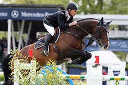 Rolf-Göran Bengtsson mit Casall la Silla in Hamburg (Foto: Julia Rau)